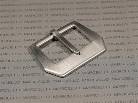 GPF Mod Dep. Flat Steel Pin Buckle in 22mm, 24mm .